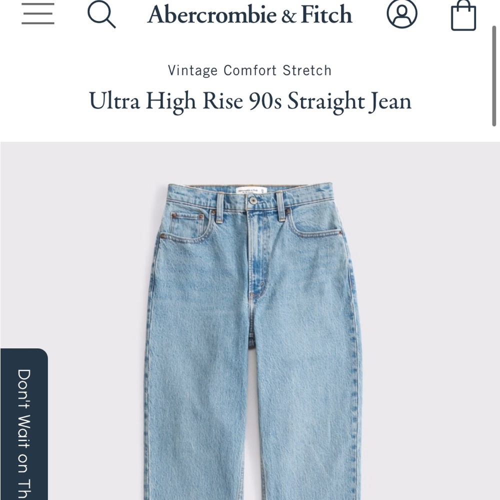 Abercrombie and fitch jeans brand new